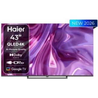 TV HAIER QLED-UHD4K-GOOGTV-H43S80GUX